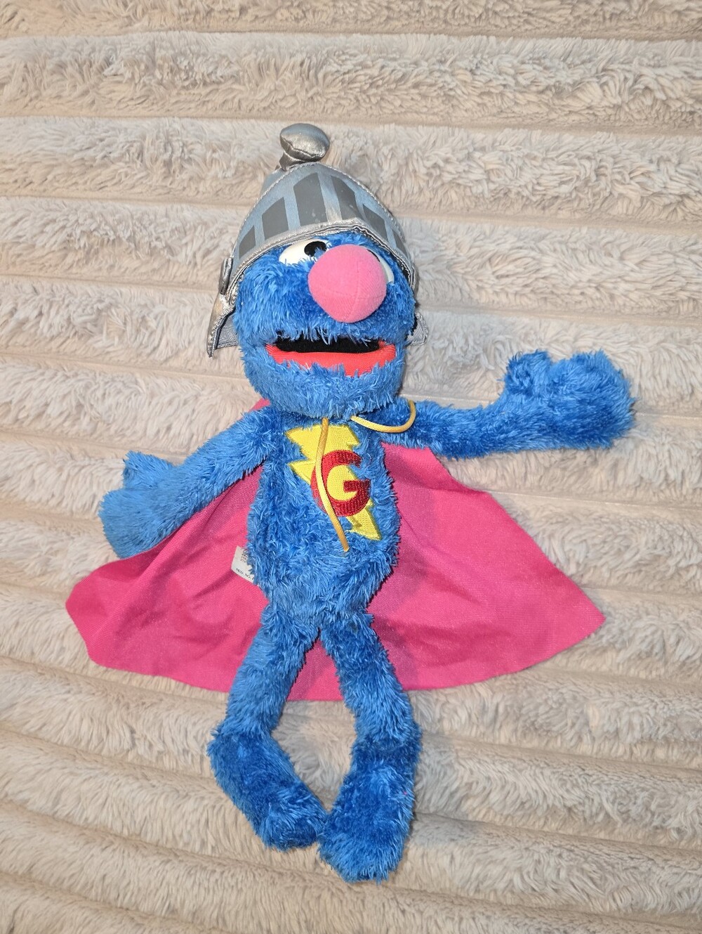 Sesame Street Talking Super Grover Hasbro 2010